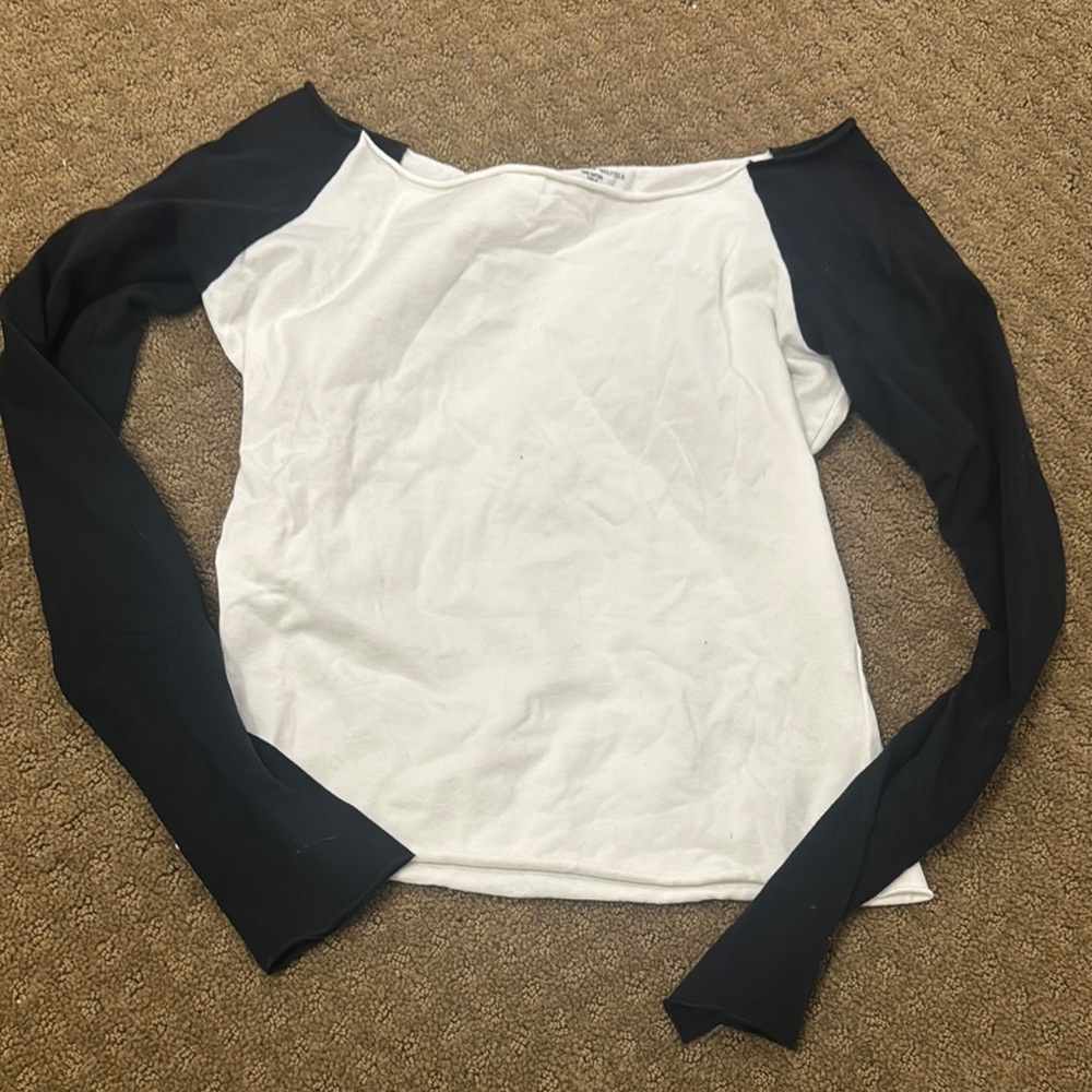 Black and White Women's Top